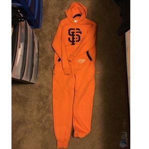 San Francisco Giants Unisex Swagga Suit - Orange